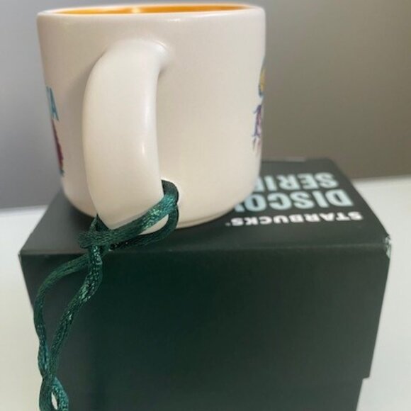 New in Box Starbucks Atlanta Georgia Discovery Series 2oz Expresso Mug Ornament - Picture 5 of 9